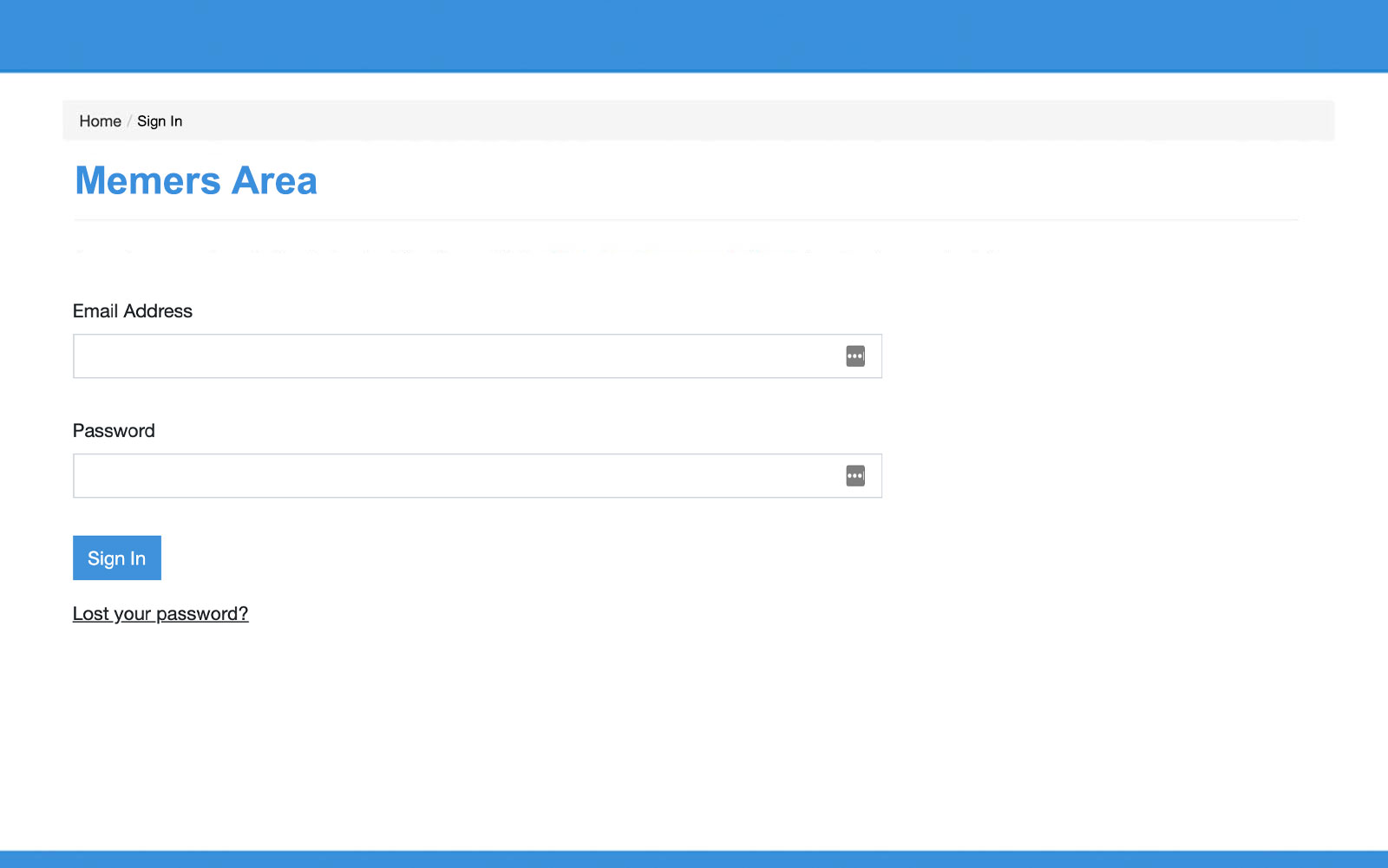 Revenue Features - Members Area